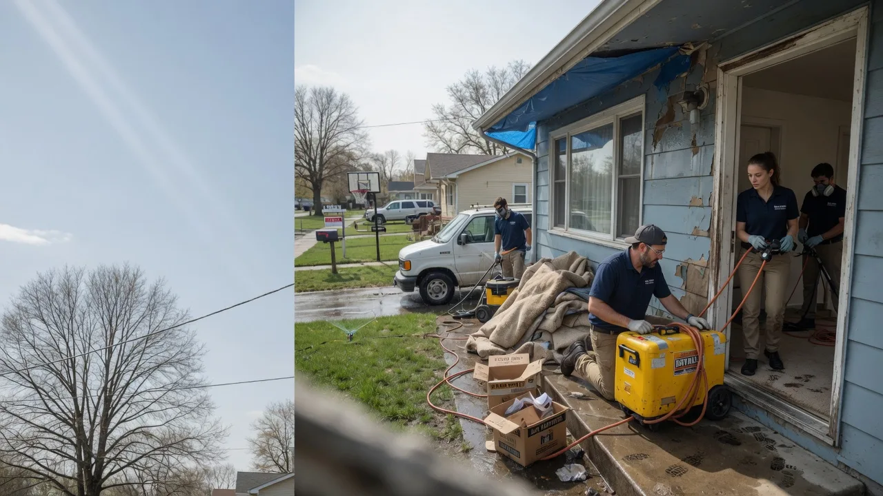 Basement Flood Cleanup in Malta Bend, MO near me